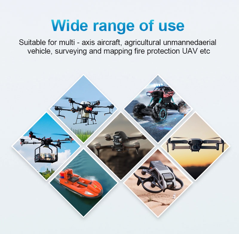 Comment lire le tableau des spécifications de la batterie d'un drone?