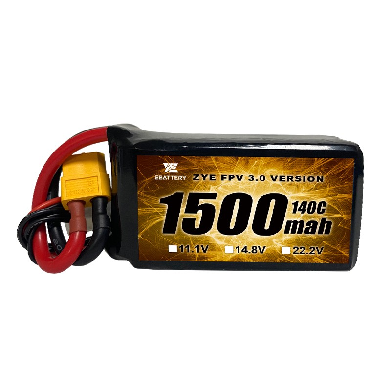 4S 6S 1500mAh 1800mAh Batterie Pack