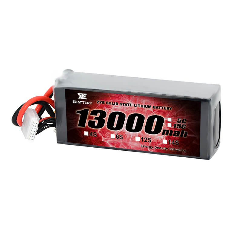LI Batterie à solide à haute tension 13000mAh